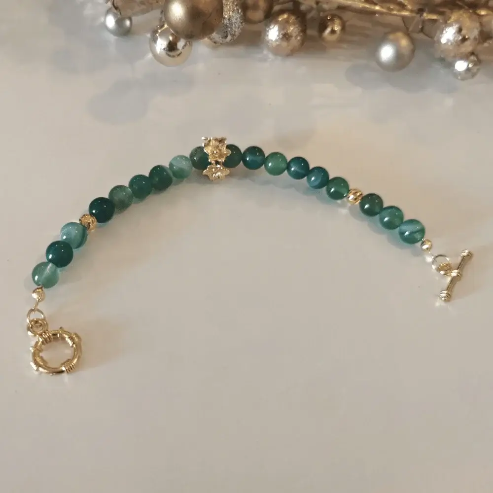 Rare Feroza Turquoise Bracelet in 925 Sterling Silver